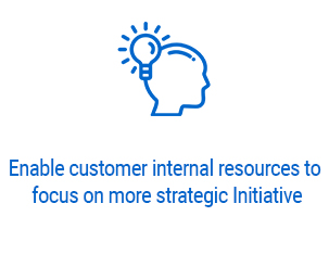 enable customer internal resources